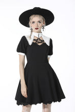 Load image into Gallery viewer, Witch star chest contrast collar dress DW525
