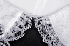 Gothic lolita lace-trim rabbit ear dress DW531