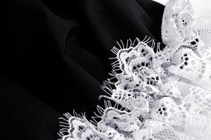 Gothic lolita lace-trim rabbit ear dress DW531