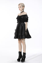 Load image into Gallery viewer, Sexy ruffle off Shoulder velvet dress DW538