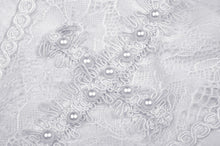 Load image into Gallery viewer, Angelic Beauty white cross chest square neck mini dress DW547
