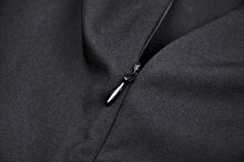 Load image into Gallery viewer, Black lolita white big bow collar dress DW552