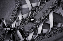 Load image into Gallery viewer, Gothic Lolita hang neck off shoulder dress  DW560