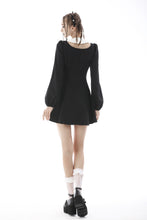 Load image into Gallery viewer, Gothic lolita black white super bowknot dress DW576