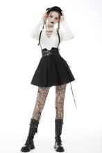 Load image into Gallery viewer, Punk rock side rope pleated strap dress DW587