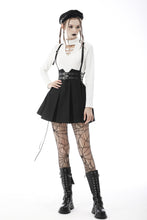 Load image into Gallery viewer, Punk rock side rope pleated strap dress DW587