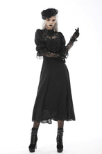 Load image into Gallery viewer, Gothic cutout sexy lace angel wings bust maxi dress DW590
