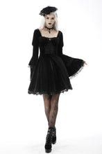Load image into Gallery viewer, Victorian princess pagoda sleeves square neck dress DW593
