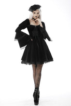 Load image into Gallery viewer, Victorian princess pagoda sleeves square neck dress DW593