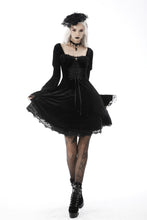 Load image into Gallery viewer, Victorian princess pagoda sleeves square neck dress DW593