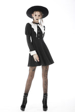 Load image into Gallery viewer, Bat entanglement black white dress DW607