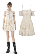 Load image into Gallery viewer, Steampunk princess frilly dress DW634