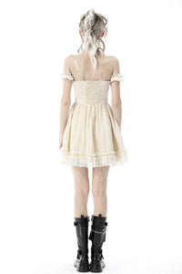 Steampunk princess frilly dress DW634