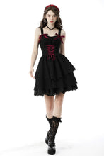 Load image into Gallery viewer, Pink doll mesh strap dress DW636