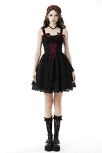 Load image into Gallery viewer, Pink doll mesh strap dress DW636