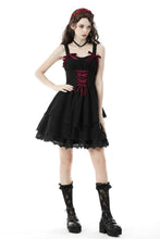 Load image into Gallery viewer, Pink doll mesh strap dress DW636