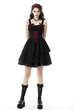 Load image into Gallery viewer, Pink doll mesh strap dress DW636
