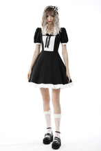 Load image into Gallery viewer, Magic doll black white rebel dress DW637
