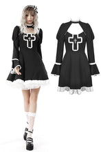 Load image into Gallery viewer, Gothic lolita cross doll dress DW638