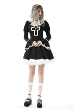 Load image into Gallery viewer, Gothic lolita cross doll dress DW638