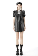 Load image into Gallery viewer, Rebel doll black white dress DW639