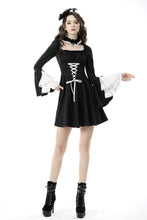 Load image into Gallery viewer, Gothic lolita bady doll bell-sleeves dress DW641