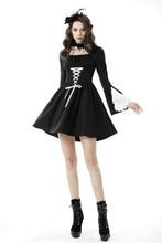 Load image into Gallery viewer, Gothic lolita bady doll bell-sleeves dress DW641