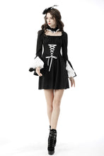 Load image into Gallery viewer, Gothic lolita bady doll bell-sleeves dress DW641
