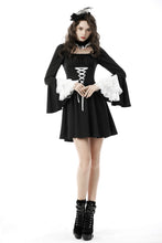 Load image into Gallery viewer, Gothic lolita bady doll bell-sleeves dress DW641