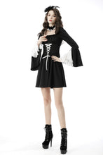 Load image into Gallery viewer, Gothic lolita bady doll bell-sleeves dress DW641