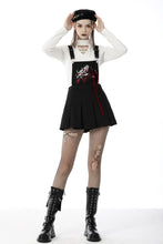 Load image into Gallery viewer, Blood devil strap pleated dress DW642