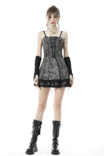 Load image into Gallery viewer, Punk dye black grey rock dress DW648
