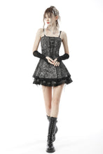 Load image into Gallery viewer, Punk dye black grey rock dress DW648