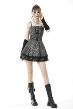 Load image into Gallery viewer, Punk dye black grey rock dress DW648