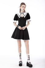 Load image into Gallery viewer, Magic princess cross white neckline dress DW680