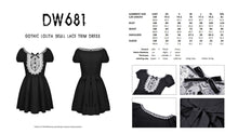 Load image into Gallery viewer, Gothic lolita skull lace trim dress DW681