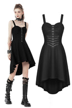 Load image into Gallery viewer, Rebel girl eyelet lace-up dress DW688