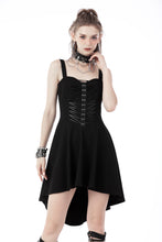 Load image into Gallery viewer, Rebel girl eyelet lace-up dress DW688