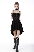 Load image into Gallery viewer, Rebel girl eyelet lace-up dress DW688