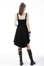 Load image into Gallery viewer, Rebel girl eyelet lace-up dress DW688