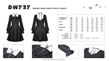 Load image into Gallery viewer, Gothic dead cross frilly dress DW727