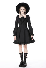 Load image into Gallery viewer, Gothic dead cross frilly dress DW727