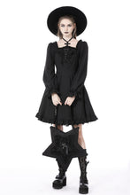Load image into Gallery viewer, Gothic dead cross frilly dress DW727