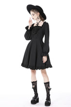 Load image into Gallery viewer, Gothic dead cross frilly dress DW727
