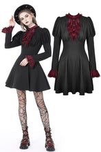 Load image into Gallery viewer, Blood clan preppy frilly collar dress DW733