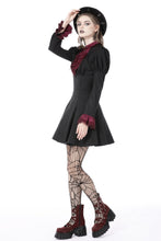 Load image into Gallery viewer, Blood clan preppy frilly collar dress DW733