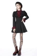 Load image into Gallery viewer, Blood clan preppy frilly collar dress DW733