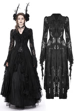 Load image into Gallery viewer, Gothic romantic hollow out sexy frilly lace dress DW734