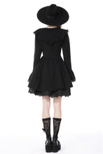 Load image into Gallery viewer, Pleated bat collar dress DW746