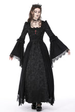Load image into Gallery viewer, Gothic court embroidery maxi dress DW758